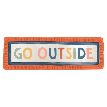 Go Outside Decal Sticker